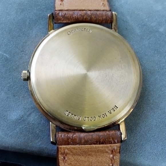 vintage Hamilton 14kt gold fill watch working condition - Picture 8 of 8